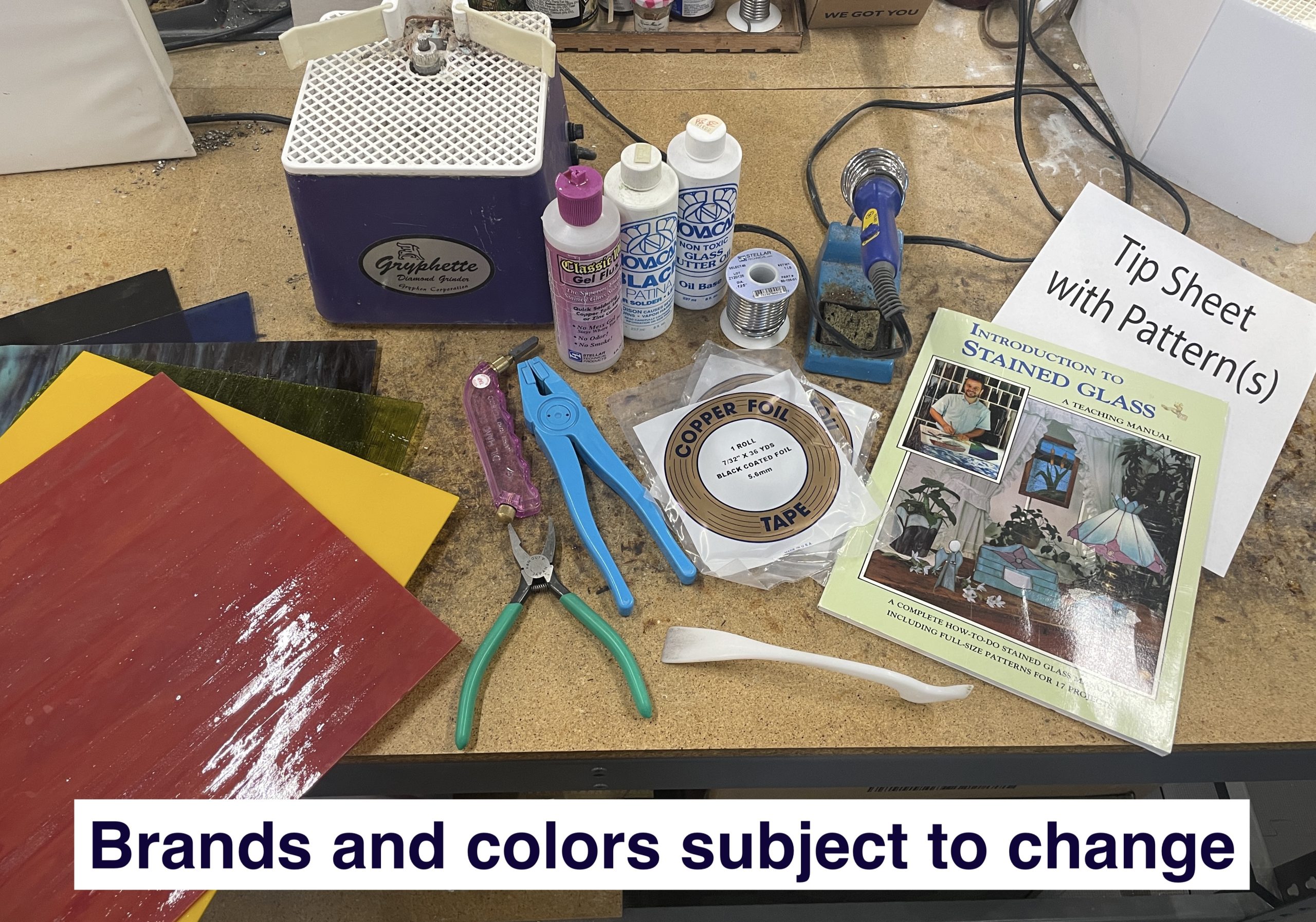Kit Option 1: Complete Stained Glass Kit