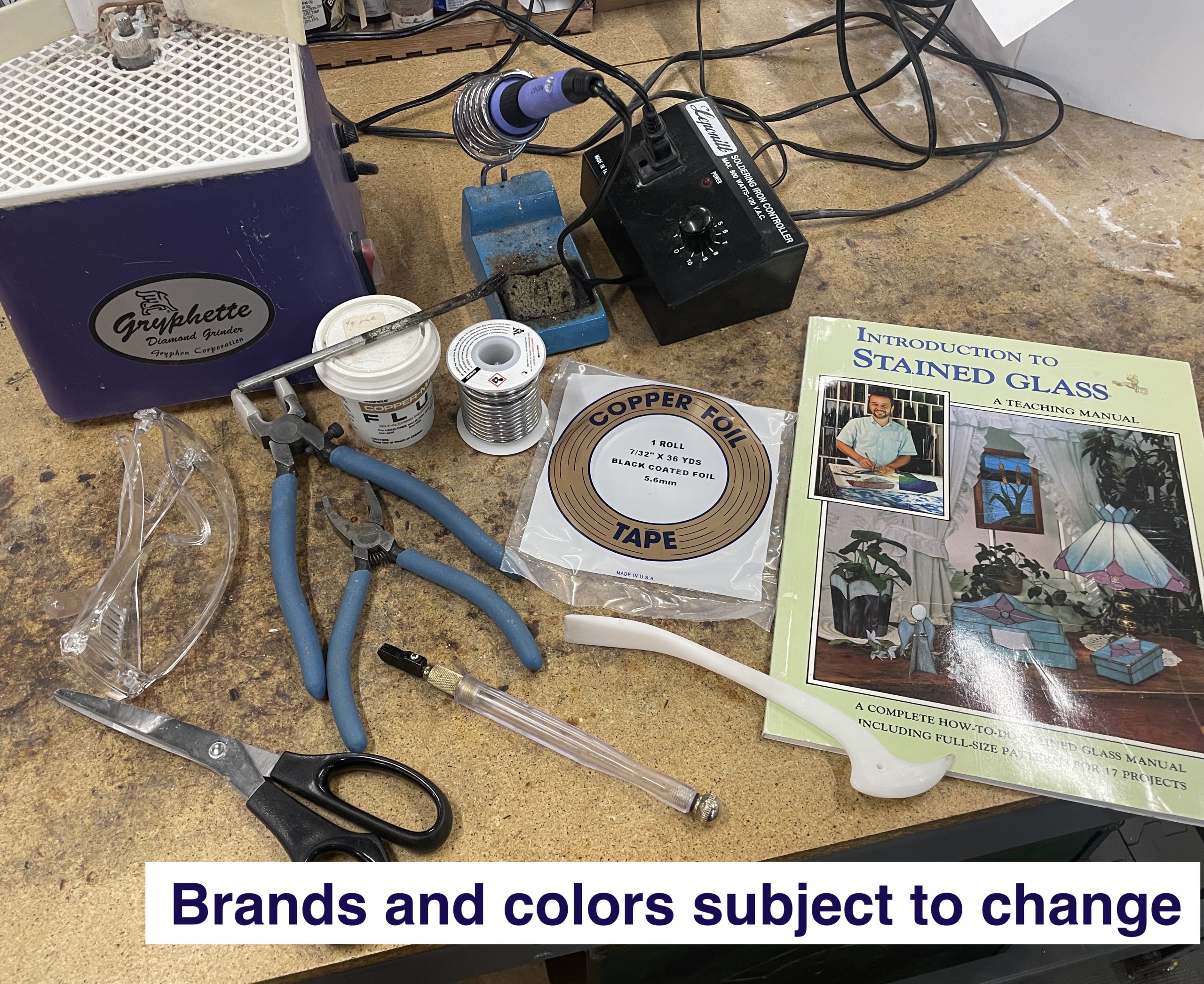 Kit Option 2: Stained Glass Tools Kit