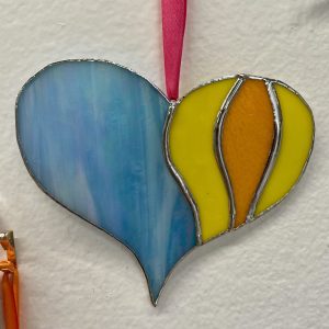 'Heart' Air Balloon suncatcher