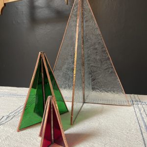 Holiday tree vignette (set of 3 trees)