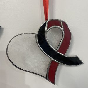 BLM Heart Suncatcher